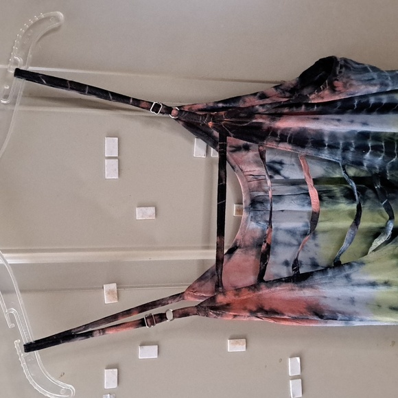 Aruba Blue Tie Dye Dress - Picture 8 of 12